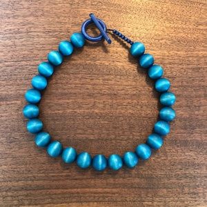 Aarikka Turquoise Wood Necklace